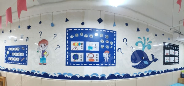 幼儿园科学区蓝色系主题认识仪器图片