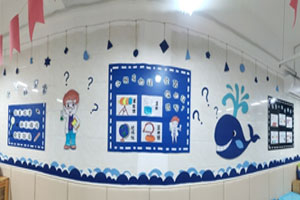 幼儿园科学区蓝色系主题认识仪器图片5张