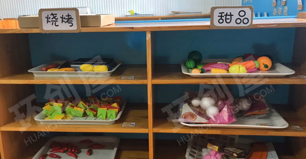 幼儿园角色游戏我是餐厅小老板图片
