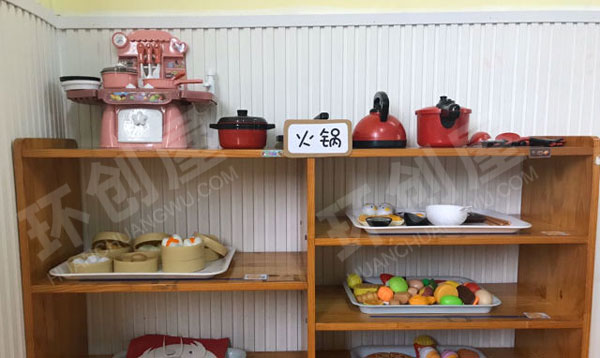 幼儿园角色游戏我是餐厅小老板图片