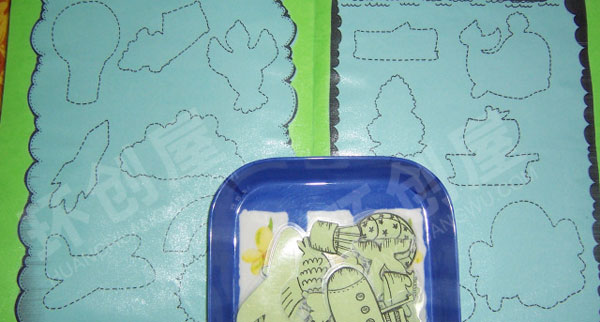 幼儿园益智区游戏材料投放图片