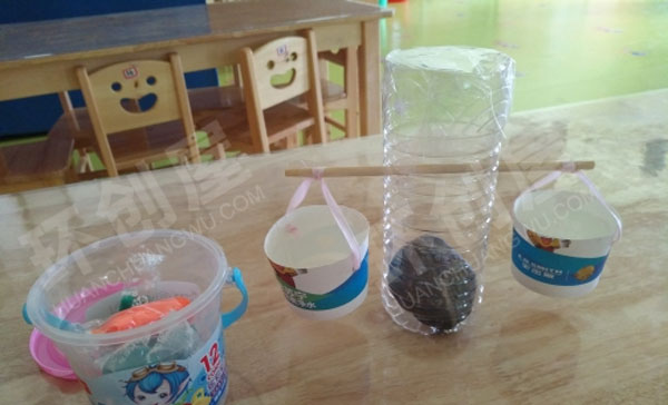 幼儿园益智区纯手工材料图片