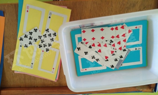 幼儿园益智区纯手工材料图片