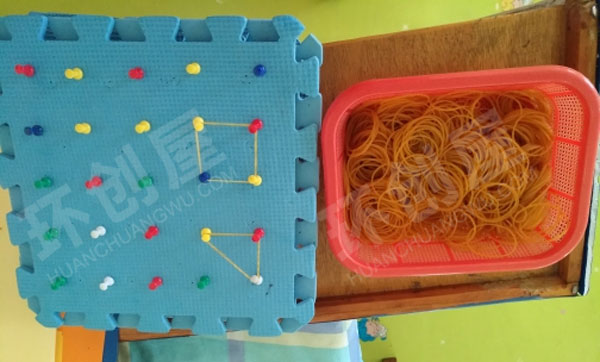 幼儿园益智区纯手工材料图片