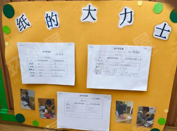 幼儿园走进纸王国主题墙图片