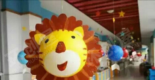 幼儿园各风格走廊吊挂饰图片