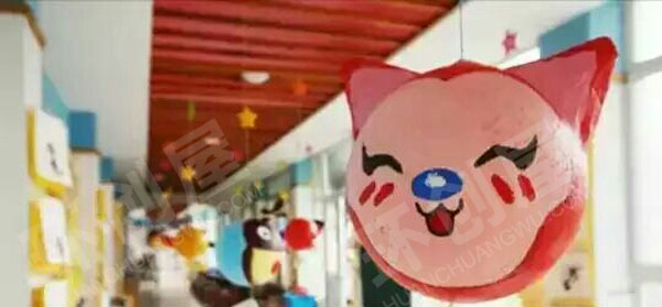 幼儿园各风格走廊吊挂饰图片