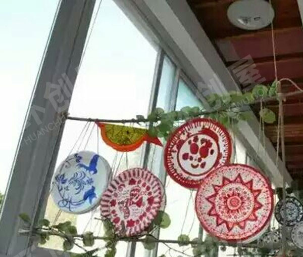 幼儿园各风格走廊吊挂饰图片