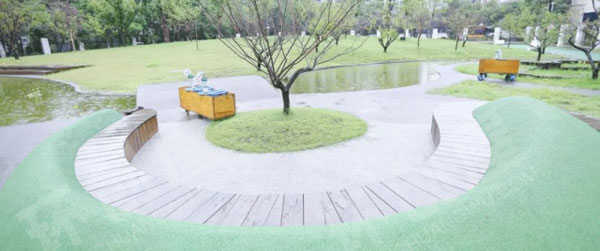 幼儿园户外大型游戏建设图片