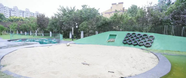 幼儿园户外大型游戏建设图片