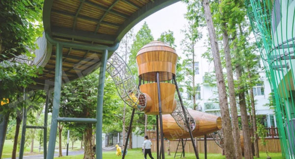 幼儿园户外大型游戏建设图片