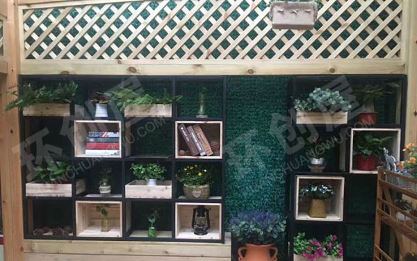 幼儿园户外植物角家长接待区图片