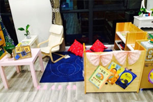 幼儿园绿植摆件阅读区图片2张