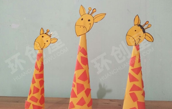 幼儿园美工区立体手工可爱的小鹿图片