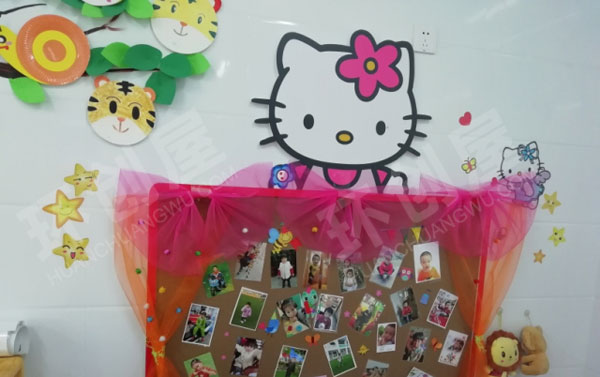 幼儿园角色游戏粉嘟嘟的娃娃家图片