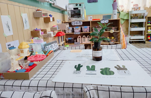 幼儿园角色游戏甜品屋甜蜜一刻图片