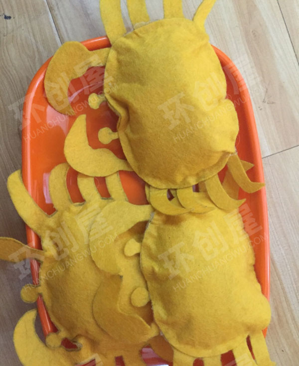 幼儿园角色游戏不织布小厨房美食图片