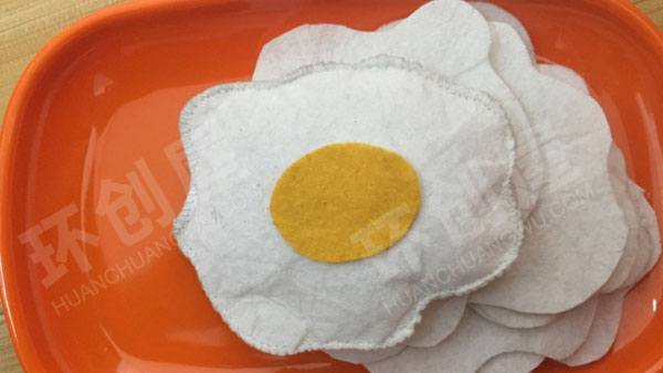 幼儿园角色游戏不织布小厨房美食图片