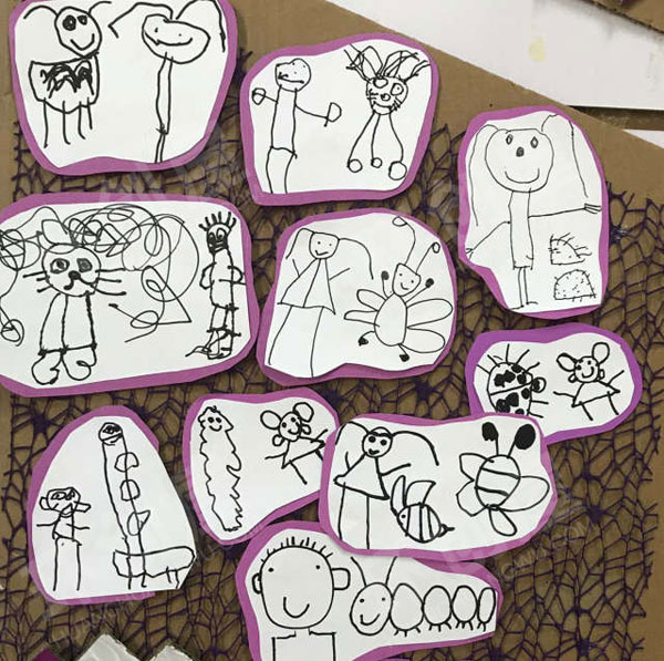 幼儿园可爱的动物主题墙图片