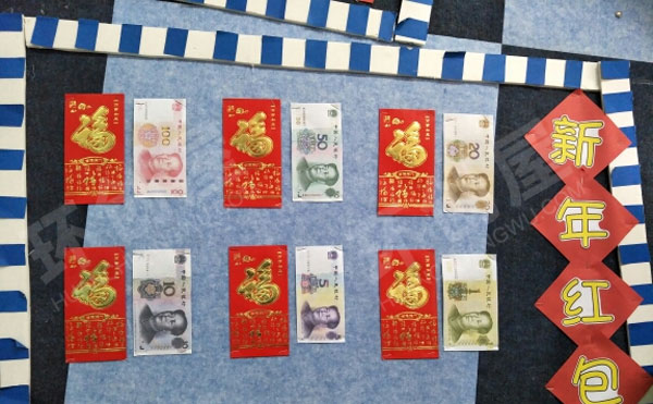 幼儿园新年红红火火主题墙图片