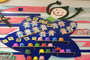 幼儿园粘土艺术创想各种作品墙面布置图片9张