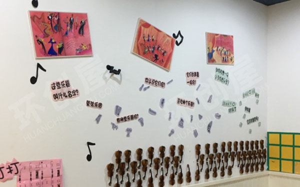 幼儿园走廊墙面布置各种风格装饰图片