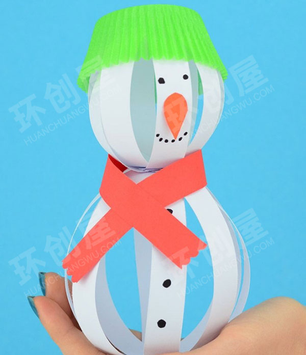 幼儿园超可爱的雪人吊饰图片