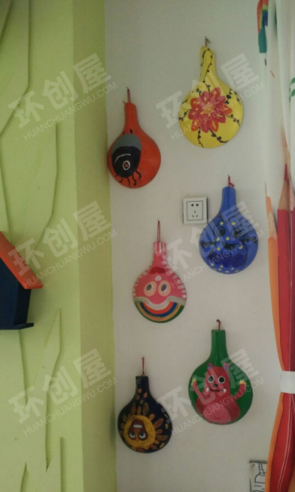 幼儿园卡通可爱的绘画作品吊饰图片