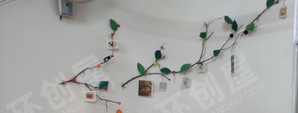 幼儿园废物利用制作各种风格吊挂饰图片