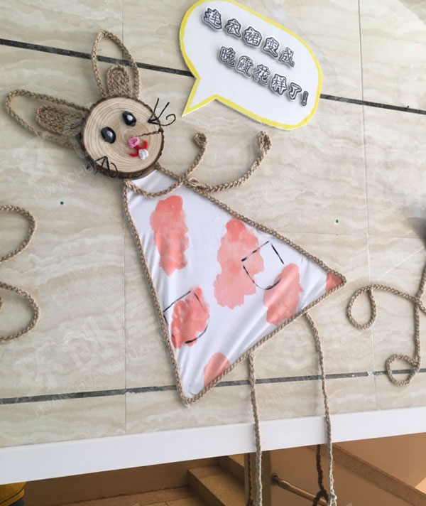 幼儿园我的连衣裙走廊楼道墙面装饰图片