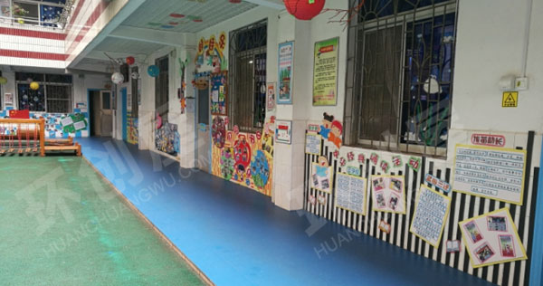 幼儿园户外走廊墙面各种装饰图片