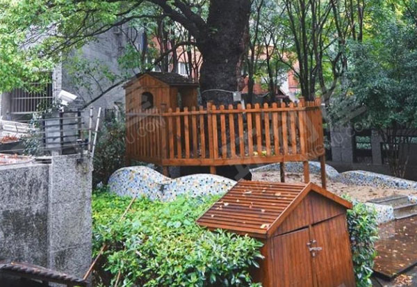 幼儿园户外超大气大型活动场所图片