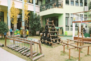 幼儿园户外大型木制活动场所图片7张