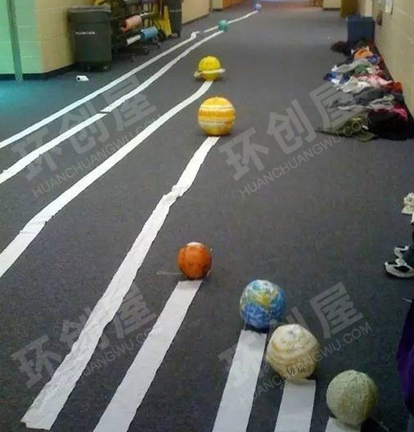 幼儿园科学区模拟星球图片