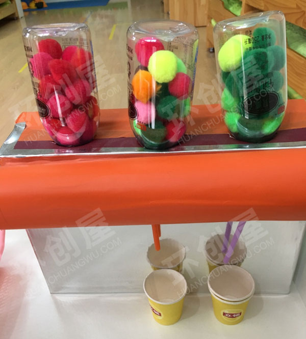 幼儿园角色游戏海绵纸火锅店食材图片