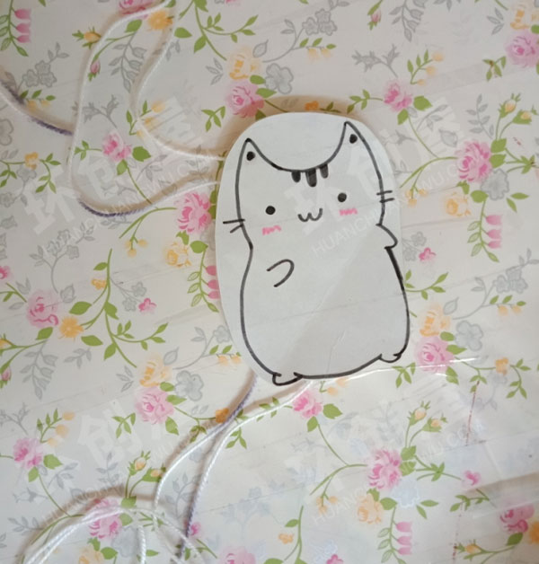 幼儿园表演区自制拉线游戏图片
