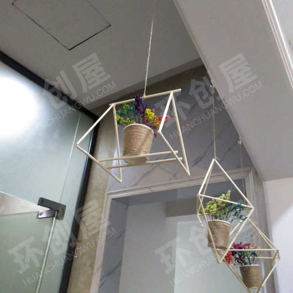 幼儿园棉麻线绳筷子吊饰图片