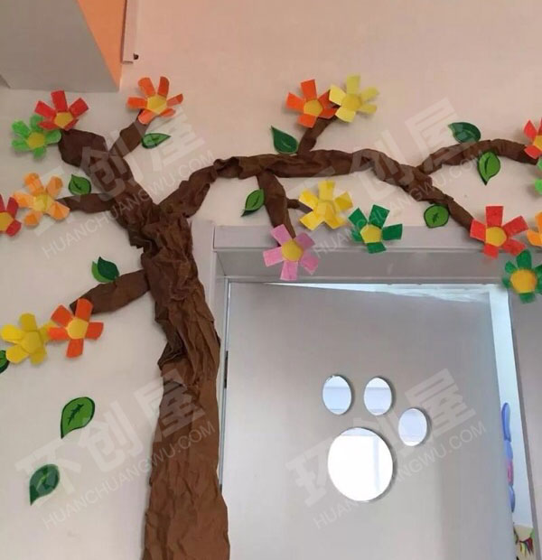 幼儿园教室门头卡通可爱装饰图片