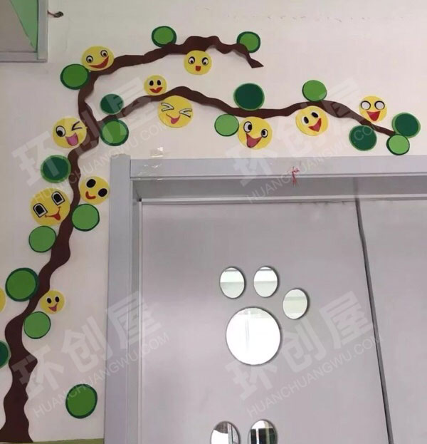 幼儿园教室门头卡通可爱装饰图片