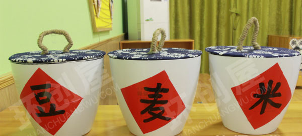 幼儿园民族风苗族作品展示图片