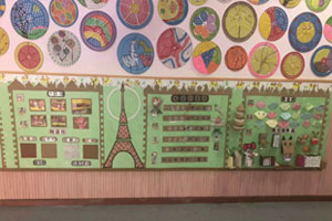幼儿园走进纸王国作品展示图片4张