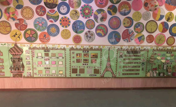 幼儿园走进纸王国作品展示图片