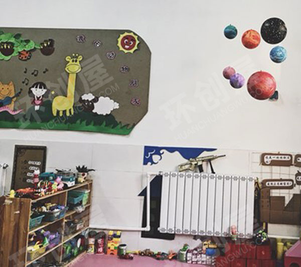 幼儿园建构区搭建材料摆放图片