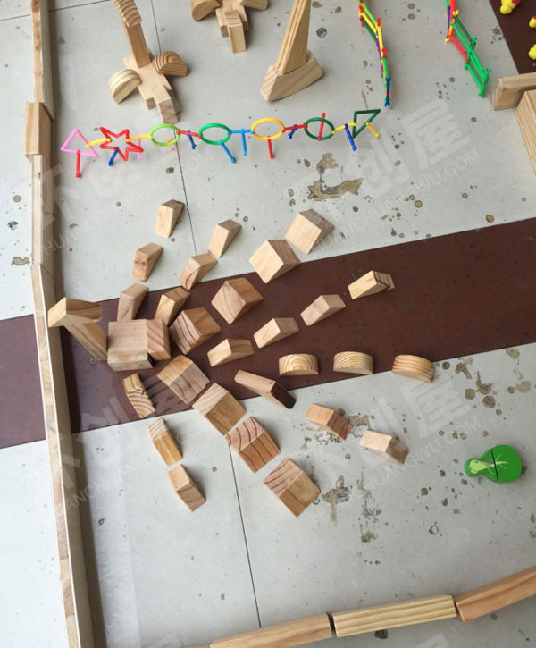 幼儿园各种好看的建构作品图片