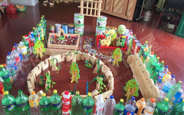 幼儿园各种好看的建构作品图片