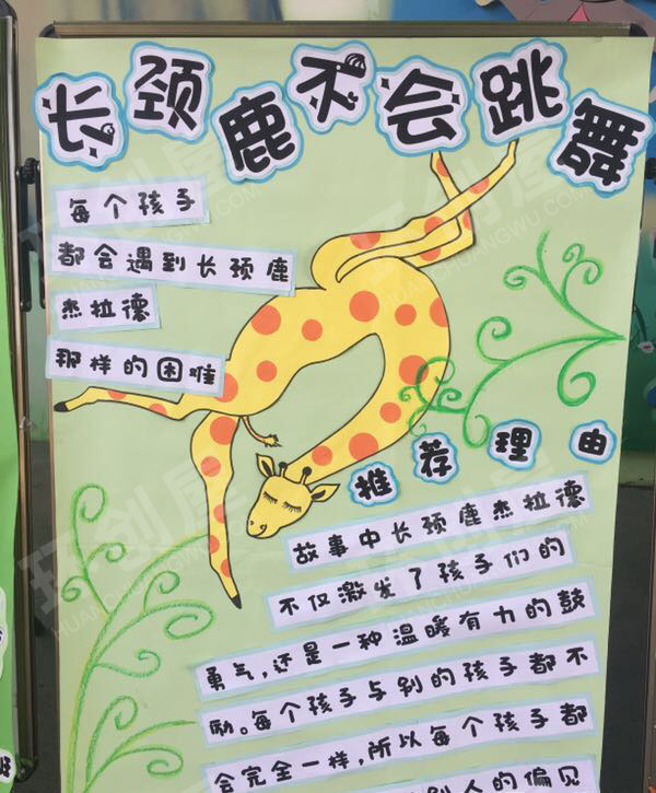 幼儿园阅读区各种自制绘本展板图片