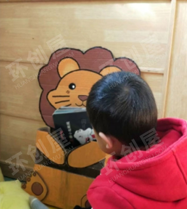 幼儿园图书区可爱书吧图片