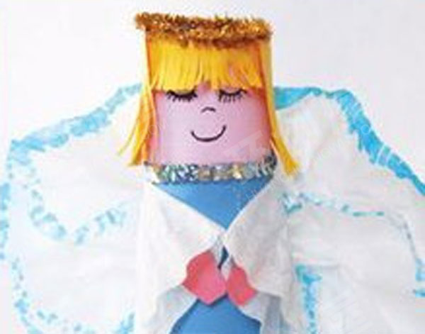 幼儿园美工区卷筒纸芯作品图片
