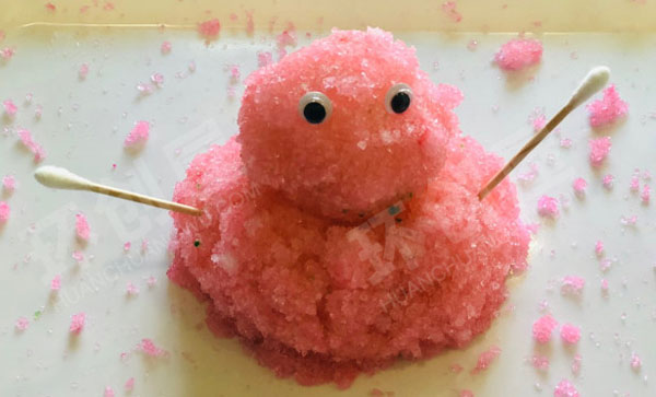 幼儿园科学区冰与雪的神奇图片