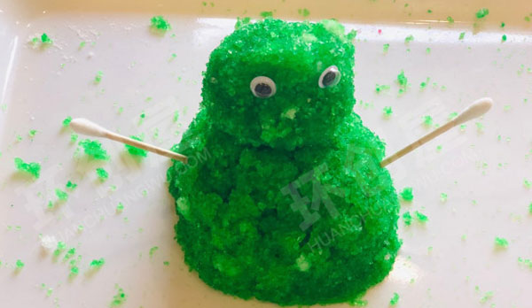 幼儿园科学区冰与雪的神奇图片